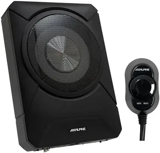 Alpine PWE-S800 8" Compact Powered Subwoofer Enclosure