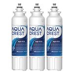 LT800P Refrigerator Water Filter Replacement of AQUACREST, Compatible with LG LT800P, ADQ73613401, ADQ73613402, Kenmore 9490, 46-9490, NSF 401, 53 & 42 Certified, Pack of 3