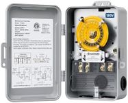 DEWENWILS 24-Hour Mechanical Timer Switch - 120VAC SPST, 2HP 40A, Heavy Duty, Manual Override, Ideal for Pool Pump, Water Heater, Lights and Fans, Weatherproof, ETL Listed