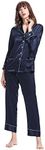 LilySilk Women's Long Silk Pajamas 