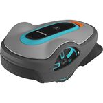 Gardena Smart Sileno Life 750 m² Robotic Lawnmower Set: Innovative Lona AI Technology, Control via App, Sensor Control, for Inclines up to 35 Percent, Includes Smart Gateway, DE Version (19701-60)