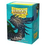 Dragon Shield Standard Size Card Sleeves – Matte Dual Lagoon 100CT – MTG Card Sleeves are Smooth & Tough – Compatible with Pokemon, Yugioh, & Magic The Gathering Card Sleeves