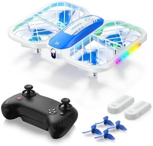 Mini Drohne für Kinder, HOFMOC Mini Drohne mit 5 LED-Leuchten, 3D-Flip, One-Key Start/Landung, Headless-Modus, 3 Geschwindigkeitsmodi, 22 Min Flugzeit, Spielzeugdrohne Geschenke für Kinder ab 6 Jahren