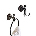 Leyden Bronze Towel Ring Oil Rubbed