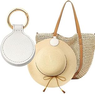 Niveaya Magnetic Hat Clip for Travel on Bag - Magnet Storage Hook, Vacation Traveling Essentials Accessory White