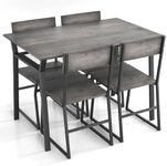 GiantexUK 5 PCS Dining Table Set, I