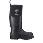 Muck Boots Unisex Chore Max S5 Safety Waterproof Wellington, Black, 9