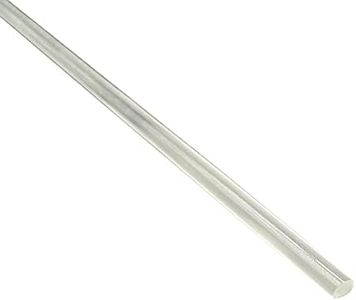 Duco Clear Plastic Acrylic Rods - USA-Made 1/2 Inch Thick, 36" Plastic Dowel Rods Acrylic Sticks - Long Plastic Rods Great for D.I.Y Crafts & Projects - 36 inch Acrylic Clear Rods (Pack of 1)