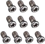 uxcell M4x9mm Torx Screws for Replaces Carbide Insert CNC Lathe Tool 12.9 Grade Alloy Steel 10pcs