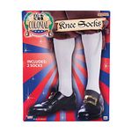 Bristol Novelty BA019 Adult Knee Socks, White, One Size