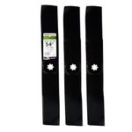 Maxpower 561813 3-Blade Set for 54-Inch John Deere Rider, Replaces GX21380 and GY20684