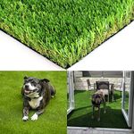 Realistic Artificial Grass Turf - 4FTX10FT (40 Square FT) Indoor Outdoor Garden Lawn Landscape Synthetic Grass Mat