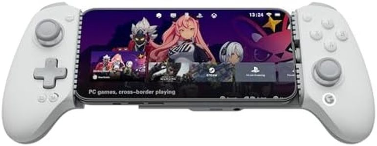 GameSir G8+ MFi Wired Mobile Game Controller for iPhone, iPad & Android|MFi Certified |Type-C Plug-in|125–215mm Extendable|Hall Effect Sticks|Low Latency|Passthrough Charging|Swappable ABXY | Gray