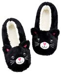 Panda Bros Womens Cozy&Warm Animal Slipper Scoks with Grippers-House Scoks