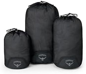 Osprey Daylite Mesh Packing Sack Set, Black