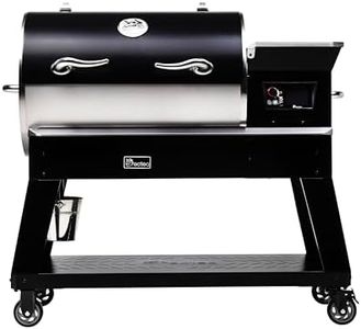 recteq Pellet Smoker Grill Deck Boss 800, Electric Pellet Smoker, Outdoor Grills & Smokers, Wi-Fi-Enabled BBQ Grill