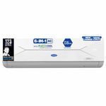 Carrier 1.5 Ton 4 Star AI Flexicool Inverter Split AC (Copper, Convertible 6-in-1 Cooling,Dual Filtration with HD & PM 2.5 Filter, Auto Cleanser, ESTER EDGE FXi, CAI19EE4R35F0,White)