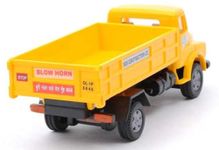 OFFPHATE Plastic Toy Telco Truck TLC, Pack of 1, Weight Around 100 Grams & Length 15 CM. Color. (Yellow)