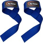 Rip Toned Performance Wrist Straps For Weightlifting - 23" Weight Lifting Straps for Men, Women (Padded) - Cotton Gym Wrist Wraps for Deadlift, Strength Training, Powerlifting, Bodybuilding