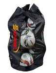 Sapphire Ball Carry Bag for 12-16 Footballs - with Shoulder Carry Handle Easy to Transport and Store for All Sports - Soccer, Volleyball, Football, Basketball etc