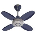 ACTIVA ORNET High Speed 850 RPM 4 Blades (600MM) Anti DUST Coating Ceiling Fan 2 Year Warranty (Silver Blue)