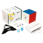 Cubelelo Drift 3M Plus 3x3 (Magnetic) Stickerless Cube | Drift + | Customized & Improved Version of MoYu RS3M | Speedcube for Kids & Adults | Magic Speedy Stress Buster Brainstorming Puzzle