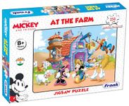 Frank Disney Mickey Mouse - at The Farm Jigsaw Puzzle (250 Pieces) for Kids Above 8+ Years - Fun & Challenging Brain Booster Games | Educational Puzzle for Focus and Memory -34401