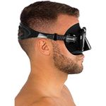 Cressi US411500 Metis Diving Mask, Black