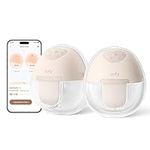 eufy Wearable Breast Pump E10, Hands-Free Electric Breast Pump with App Control, Personalized Smart Rhythm, Hospital Grade Suction for More Milk, Portable, Leak-Proof & Ultra-Quiet