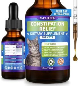 Cat Constipation Relief, Constipation Relief for Cats, Cat Constipation Support, Promotes Digestive Health, Chicken Flavor Natural Herbal Supplement, 60 ml/2 Fl Oz