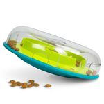 Outward Hound by Nina Ottosson Wobble Bowl Slow Feeder Dog Puzzle, Level 1 Beginner, Multicolored