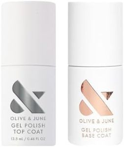 Olive & June Gel Base + Top Coat Duo | Long-Lasting At-Home Gel Manicure
