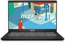 MSI Modern 14 C7M-048US 14" Ultra Thin and Light Laptop, AMD Ryzen 7-7730U, UMA Graphics, 16GB DDR4 Memory, 512GB NVMe SSD, Windows 11 Home