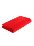 Welspun 100% Cotton Quick Dry Bath Towel | High Absorbency Super Soft, Fast Drying Towels for Bath | 380 GSM Large Size 1 Piece Bath Towel for Men and Women | Sized 70cm X 137cm True Red