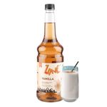 Zone Vanilla Syrup 1050ml | Sweet & Creamy Vanilla Flavor for Mochas, Smoothies, Shakes & More | 35+ Flavours