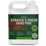 PetraTools Sprayerâ€™s Green Grass Paint â€“ Lawn Paint, Lawn Colorant, Grass Paint For Lawn - Green Grass Lawn Spray, Lawn Dye, Turf Dye, Turf Paint - Long Lasting Green Lawn & Grass Spray (1 Gal)