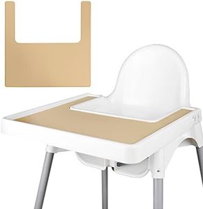 Lomgwumy Set de table pour chaise haute Ikea - Durable - Propre et hygiénique - Convient pour Ikea Antilop Highchai, pour les tout-petits et les bébés - Kaki