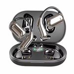 Open Ear Bluetooth 5.4 Headphones, Wireless Earbuds Sport Over Earphones Display Charging Case Built-in Mic with Ear Hooks 50H Playtime Ear Buds LED, Waterproof Design for Running Fitness