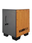 KAXON BOX Adjustable Snare Cajon for Kids & Junior - Hand Crafted Birch Wood With 3 Internal Snares, Deep Bass Tone (H:40 W:30 L:30)
