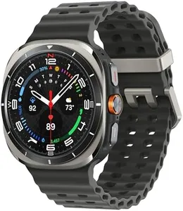 Samsung Galaxy Watch Ultra (2025) 47mm LTE Smartwatch, Titanium Casing, Advanced Sleep Coaching, Running Coach, Energy Score, Heart Rate Tracking, GPS, Titanium Silver [US Version, 2 Yr Warranty]