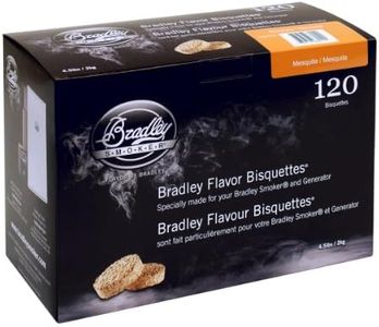 Bradley Smoker Bisquettes for Grilling and BBQ, Mesquite Special Blend, 120 Pack