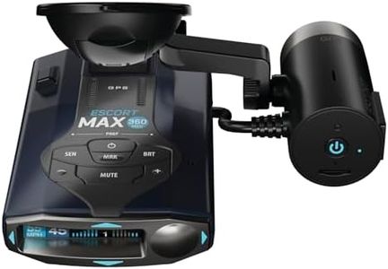 Escort MAX 360 MKII Radar and Laser Detector & Escort M2 Smart Dash Cam Bundle - 1080P Full HD Video, Extreme Range, False-Alert Filtering, WiFi, GPS Based, Apple CarPlay and Android Auto Compatible