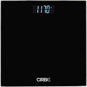 Talking Scales - Big Numbers and Clear Loud Voice Announcement of Weight (Black)