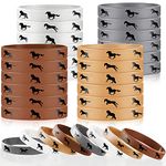 48 Pieces Horse Party Rubber Bracelets Horse Favors Rubber Bracelets Derby Day Horse Bracelets Silicone Horse Wristbands for Horse Lovers Birthday Party Favors Supplies (Rich Colors)