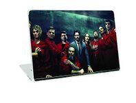 GalaxsiaTM Money Heist D6 Vinyl Laptop Skin/Sticker/Cover/Decal Compatible for Any 15"-15.6" Inches Laptop (Hp/Dell/Sony/Acer/Lenovo/Asus. Etc) Or Notebook.