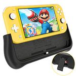 NEWDERY Battery Charger Case for Nintendo Switch Lite 5.5", Support PD & QC 3.0 Fast Charging, Built-in 10400mAh Portable Backup Charger Station, Battery Charger Pack with Kickstand & Game Card Slot