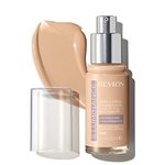 Revlon Illuminance Skin-Caring Liquid Foundation, Hyaluronic Acid, Hydrating and Nourishing Formula with Medium Coverage, 209 Buff Beige, 1 fl oz/ 30ml (Pack of 1)