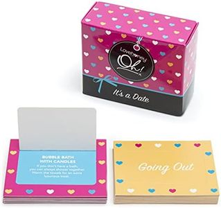 Lovehoney Multicolored Oh! 52 Weeks of Date Nights Cards for Adults - Fun Games for Couples