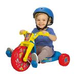 Paw Patrol Ride-On 10" Fly Wheel Junior Cruiser Tricycle with Sounds -Toddler Bike Trike, Ages 2-4