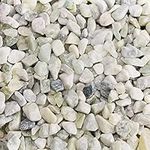 Belle Vous 3.6kg/8lbs Bag of Assorted Decorative Natural Pebbles - 5-12mm Mini Assorted Pebble Stones - Mixed River Gravel for Vase Filler, Plant Pots, Landscaping, Aquariums, Home and Garden